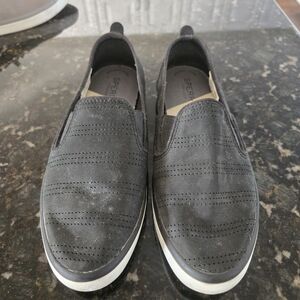 Sperry Men's Black Slip-On Perforated Casual Shoe